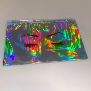 50 Holographic eyelash gift sample bags